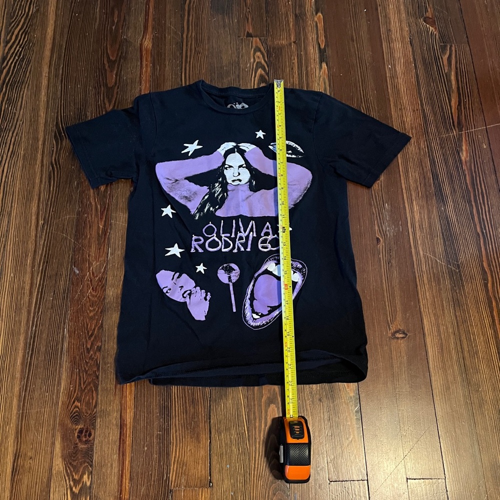 Black and Purple Olivia Rodrigo Graphic Tee